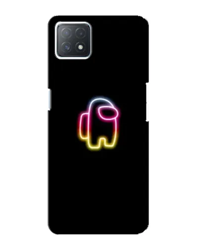Чехол для OPPO A73 (5G) с картинкой «Among Us градиент» Чехол для OPPO A73 (5G) с картинкой «Among Us градиент»