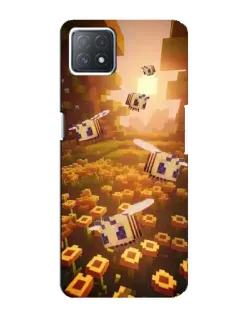 Чехол для OPPO A73 (5G) с картинкой «Поле подсолнухов»