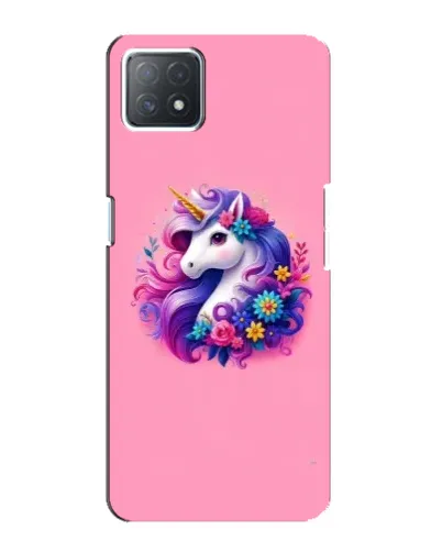 Чехол для OPPO A73 (5G) с картинкой «Сказочный единорог»