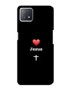 Чехол для OPPO A73 (5G) с картинкой «Сердце - Jesus» Чехол для OPPO A73 (5G) с картинкой «Сердце - Jesus»