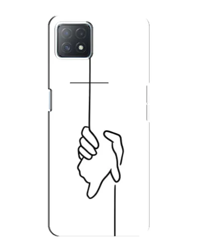 Чехол для OPPO A73 (5G) с картинкой «Рука держит» Чехол для OPPO A73 (5G) с картинкой «Рука держит»