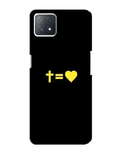 Чехол для OPPO A73 (5G) с картинкой «Сердце и Крест» Чехол для OPPO A73 (5G) с картинкой «Сердце и Крест»