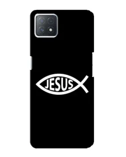 Чехол для OPPO A73 (5G) с картинкой «Классический Jesus»