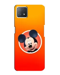 Чехол для OPPO A73 (5G) с картинкой «Mickey в круге»