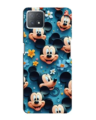 Чехол для OPPO A73 (5G) с картинкой «Паттерн Микки и Минни» Чехол для OPPO A73 (5G) с картинкой «Паттерн Микки и Минни»