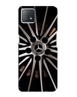 Чехол для OPPO A73 (5G) с картинкой «Диск Mercedes»