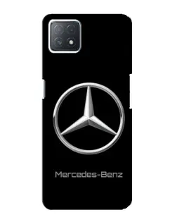 Чехол для OPPO A73 (5G) с картинкой «Mercedes Silver Logo»
