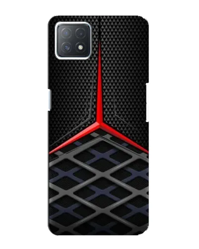 Чехол для OPPO A73 (5G) с картинкой «Mercedes Carbon Grid»