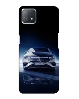 Чехол для OPPO A73 (5G) с картинкой «Ночной Mercedes EQ»