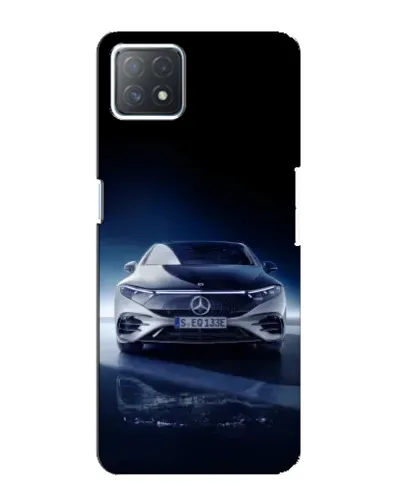 Чехол для OPPO A73 (5G) с картинкой «Ночной Mercedes EQ»