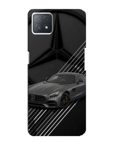 Чехол для OPPO A73 (5G) с картинкой «Mercedes AMG — графика»