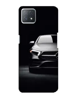 Чехол для OPPO A73 (5G) с картинкой «Свет фар Mercedes»
