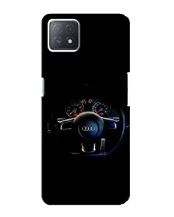 Чехол для OPPO A73 (5G) с картинкой «Салон Audi — руль» Чехол для OPPO A73 (5G) с картинкой «Салон Audi — руль»