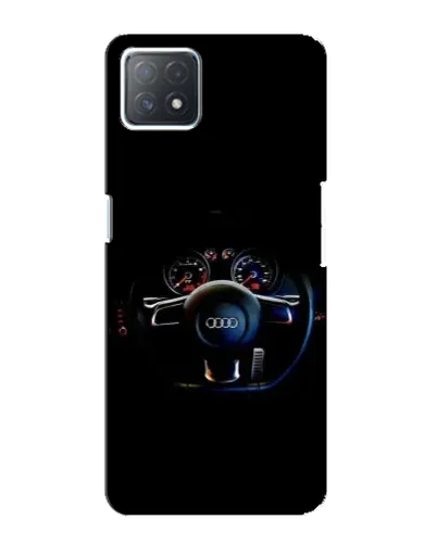 Чехол для OPPO A73 (5G) с картинкой «Салон Audi — руль» Чехол для OPPO A73 (5G) с картинкой «Салон Audi — руль»