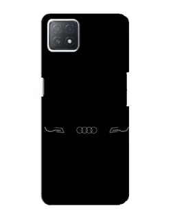 Чехол для OPPO A73 (5G) с картинкой «Audi — световой подпись» Чехол для OPPO A73 (5G) с картинкой «Audi — световой подпись»