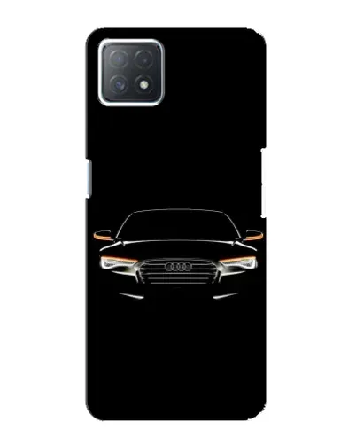 Чехол для OPPO A73 (5G) с картинкой «Audi — ночной контур» Чехол для OPPO A73 (5G) с картинкой «Audi — ночной контур»