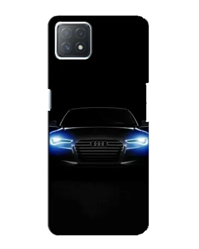 Чехол для OPPO A73 (5G) с картинкой «Audi в неоне» Чехол для OPPO A73 (5G) с картинкой «Audi в неоне»