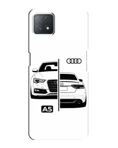 Чехол для OPPO A73 (5G) с картинкой «Audi — контрастный дизайн» Чехол для OPPO A73 (5G) с картинкой «Audi — контрастный дизайн»