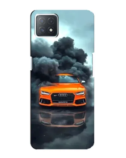 Чехол для OPPO A73 (5G) с картинкой «Audi в облаках дыма» Чехол для OPPO A73 (5G) с картинкой «Audi в облаках дыма»