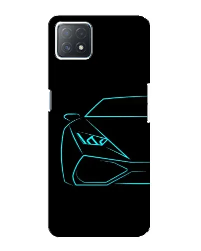 Чехол для OPPO A73 (5G) с картинкой «Голубой силуэт Lamborghini» Чехол для OPPO A73 (5G) с картинкой «Голубой силуэт Lamborghini»