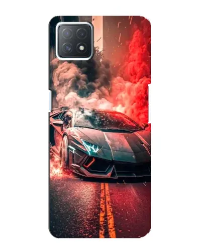 Чехол для OPPO A73 (5G) с картинкой «Lamborghini красный дым» Чехол для OPPO A73 (5G) с картинкой «Lamborghini красный дым»