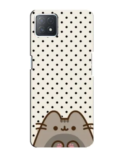 Чехол для OPPO A73 (5G) с картинкой «Пушин в горошек»