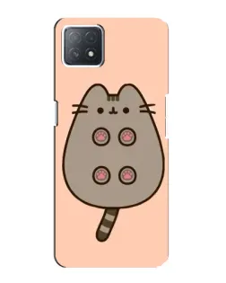 Чехол для OPPO A73 (5G) с картинкой «Пушин пузиком кверху» Чехол для OPPO A73 (5G) с картинкой «Пушин пузиком кверху»