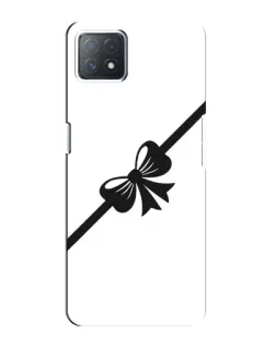 Чохол для OPPO A73 (5G) з картинкою «Діагональний бант»