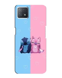 Чехол для OPPO A73 (5G) с картинкой «Stitch и Angel Love» Чехол для OPPO A73 (5G) с картинкой «Stitch и Angel Love»