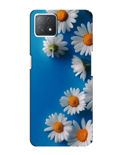 Чехол для OPPO A73 (5G) с картинкой «Белоснежные маргаритки»