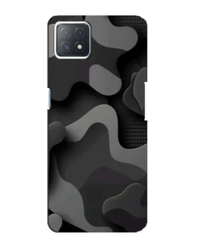 Чехол для OPPO A73 (5G) с картинкой «Темный абстрактный камуфляж» Чехол для OPPO A73 (5G) с картинкой «Темный абстрактный камуфляж»