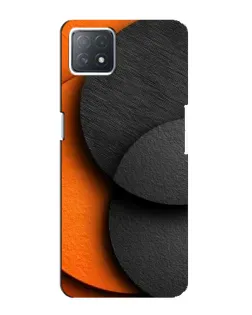 Чехол для OPPO A73 (5G) с картинкой «Геометрия оранжевых кругов» Чехол для OPPO A73 (5G) с картинкой «Геометрия оранжевых кругов»