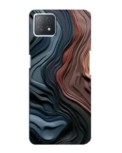 Чехол для OPPO A73 (5G) с картинкой «Цветные волны каньона» Чехол для OPPO A73 (5G) с картинкой «Цветные волны каньона»
