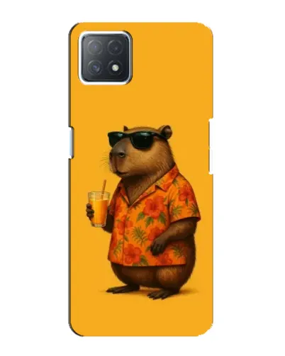 Чехол для OPPO A73 (5G) с картинкой «Капибара на отдыхе» Чехол для OPPO A73 (5G) с картинкой «Капибара на отдыхе»