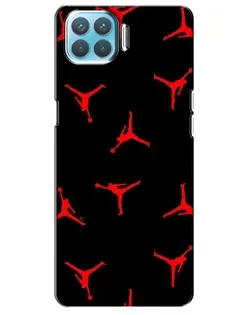 Чохол для OPPO A73 з картинкою «Jordan Red Pattern» Чохол для OPPO A73 з картинкою «Jordan Red Pattern»