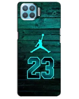 Чохол для OPPO A73 з картинкою «Jordan Cyan 23» Чохол для OPPO A73 з картинкою «Jordan Cyan 23»