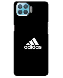 Чохол для OPPO A73 з картинкою «Чорна класика Adidas»