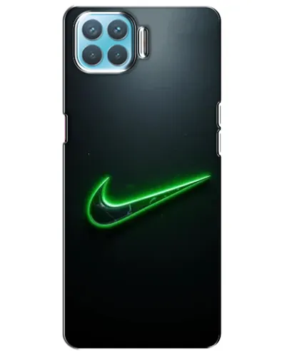 Чохол для OPPO A73 з картинкою «Неоновий контур Nike»