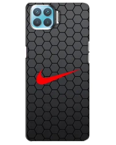 Чохол для OPPO A73 з картинкою «Nike — карбонова сітка»