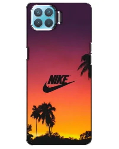 Чохол для OPPO A73 з картинкою «Nike на заході сонця»
