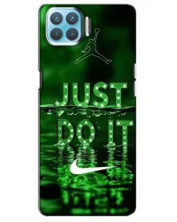 Чохол для OPPO A73 з картинкою «Зелений неоновий Nike» Чохол для OPPO A73 з картинкою «Зелений неоновий Nike»