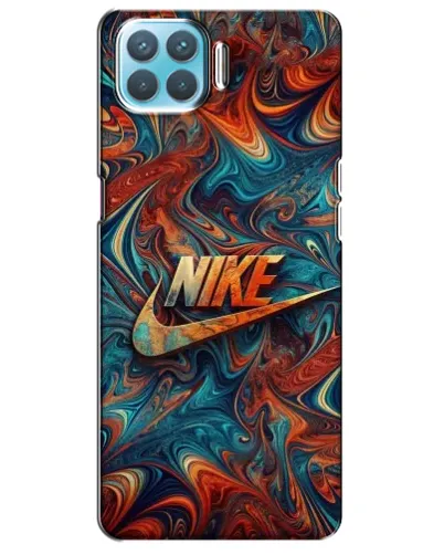 Чохол для OPPO A73 з картинкою «Nike в абстракції»