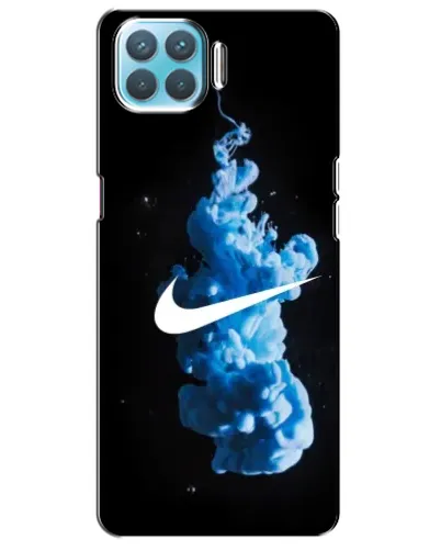 Чохол для OPPO A73 з картинкою «Nike та синій дим»