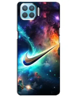Чохол для OPPO A73 з картинкою «Космічний Nike Swoosh» Чохол для OPPO A73 з картинкою «Космічний Nike Swoosh»