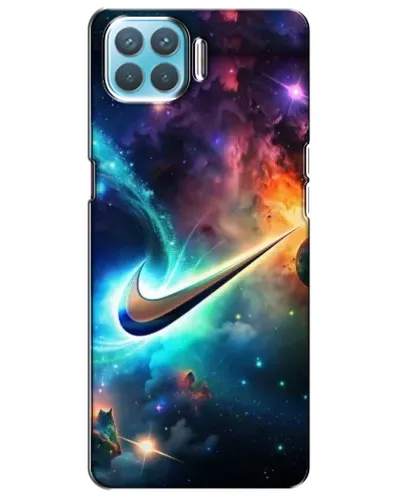 Чохол для OPPO A73 з картинкою «Космічний Nike Swoosh»