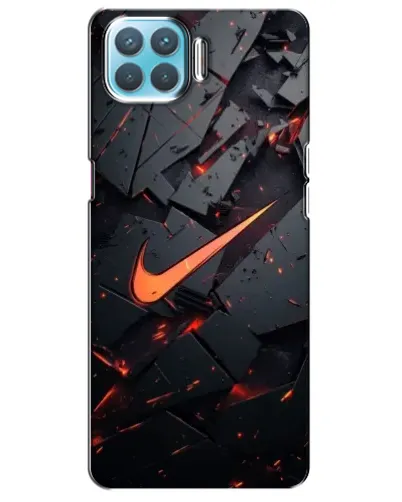 Чохол для OPPO A73 з картинкою «Nike — ефект розломів»