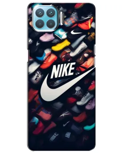 Чохол для OPPO A73 з картинкою «Колекція кросівок Nike»