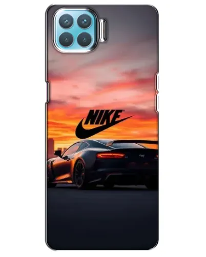 Чохол для OPPO A73 з картинкою «Nike та суперкар»