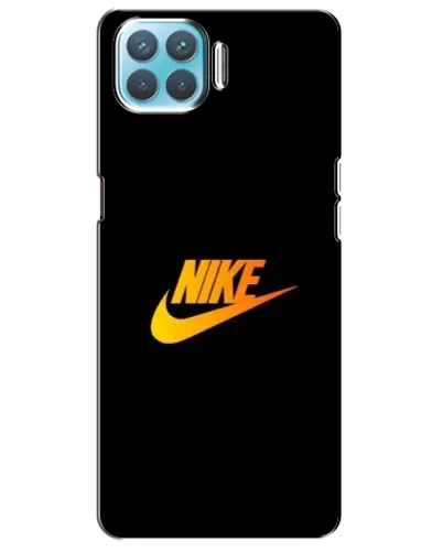 Чохол для OPPO A73 з картинкою «Золотий логотип Nike»