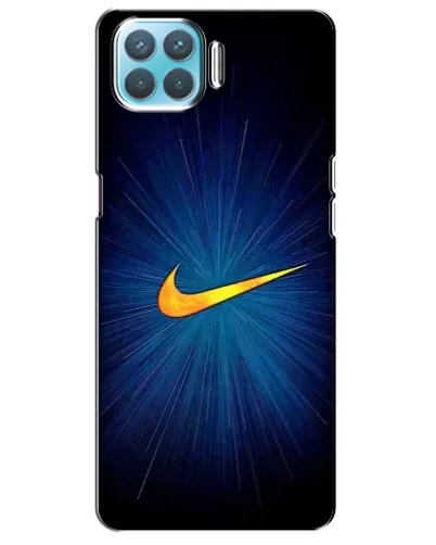 Чехол для OPPO A73 с картинкой «Синий пульс Nike» Чехол для OPPO A73 с картинкой «Синий пульс Nike»